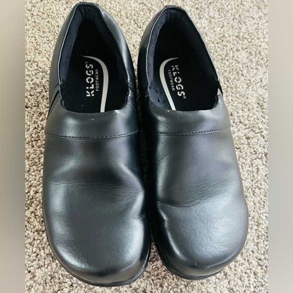 Black Leather Klogs brand-Mission Klog - Picture 6 of 8